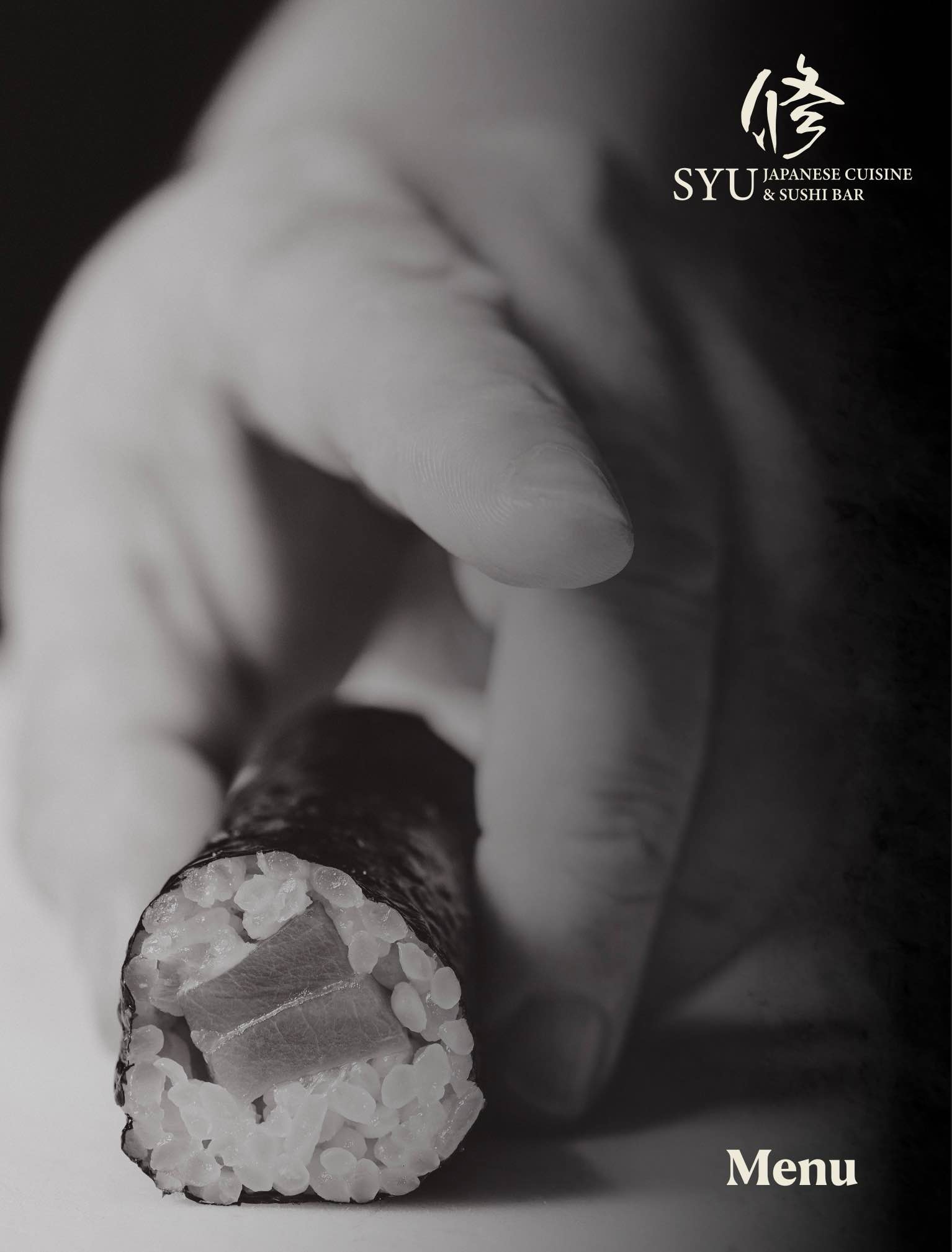 SYU Japanese Cuisine & Sushi Bar - Menu
